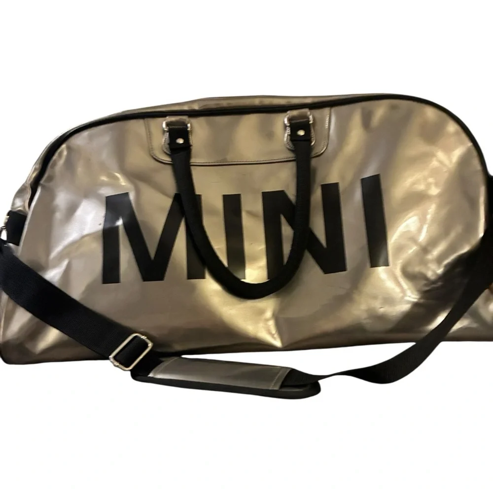 ✨ Rare Authentic MINI Silver Duffle Bag ✨